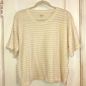 Madewell Fringe Stripe Tee